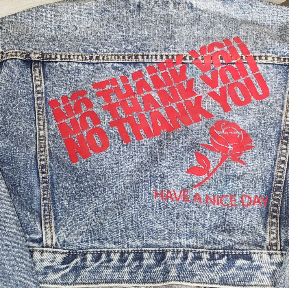 Brand New Graphic Jean Jacket
